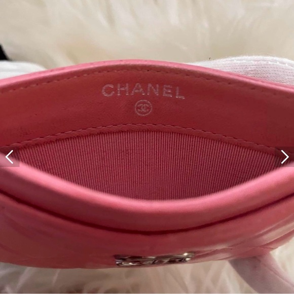 Authentic Chanel Card Holder -Pink - Picture 7 of 8